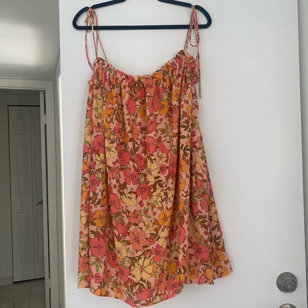 Show Me Your Mumu Angel Mini Dress in Pretty Poppy